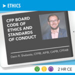 CFP Board Code Of Ethics And Standards Of Conduct